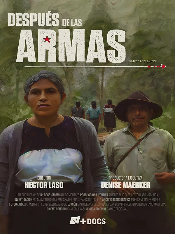 Después de las armas, Héctor Alfonso Laso, Programación, por película, 19 DocsMX, 2024